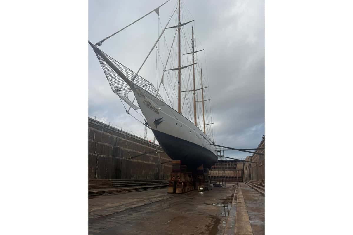 De Vries Lentsch Three Mast Schooner - miniatura 3
