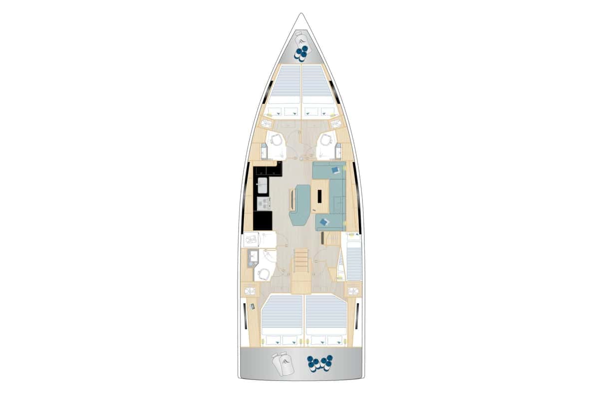 Hanse 461 - miniatura 17