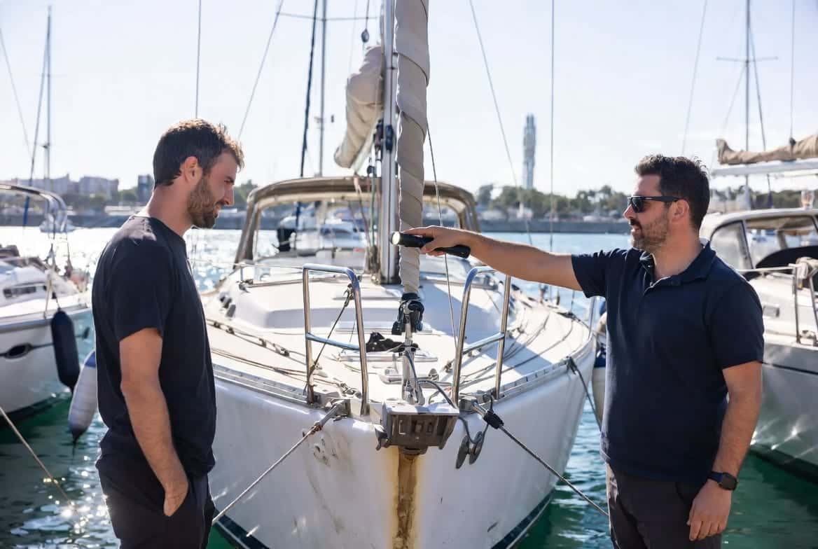 7 errores que cometen los compradores de veleros de 10-12 metros en Barcelona