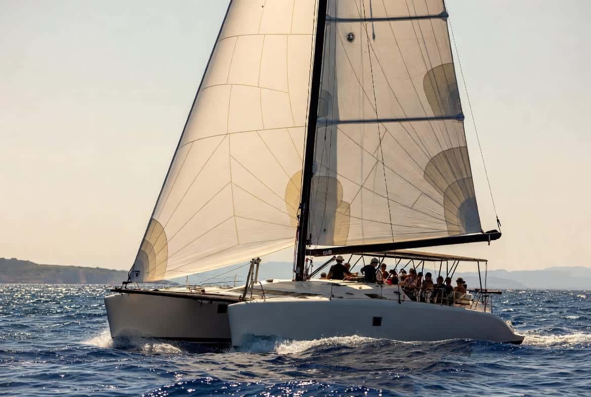 Alquiler de catamarán en Mallorca con patrón incluido: todo lo que necesitas saber antes de reservar